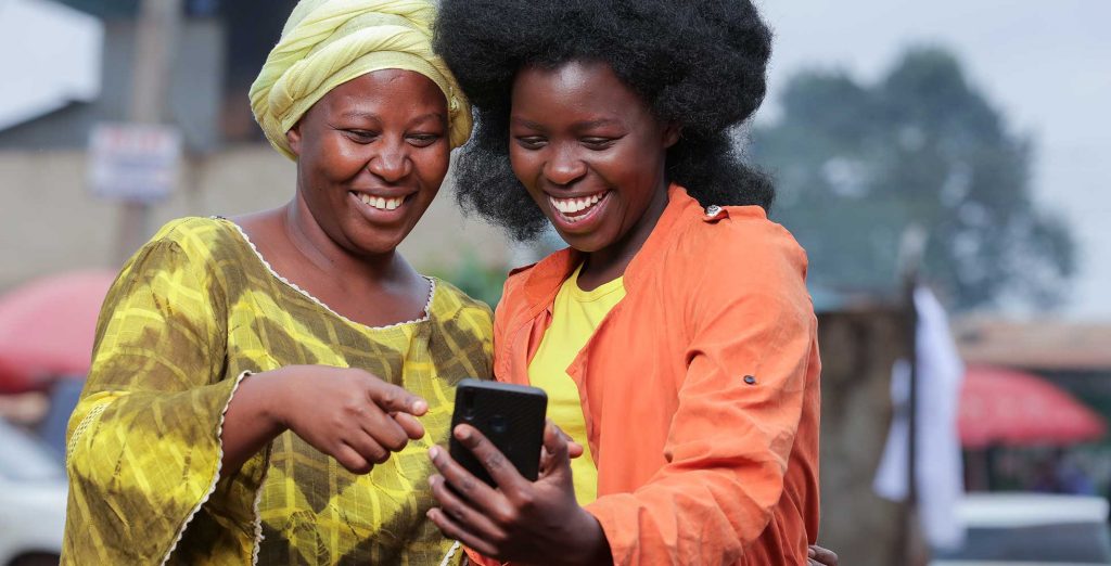Copia customer using mobile commerce