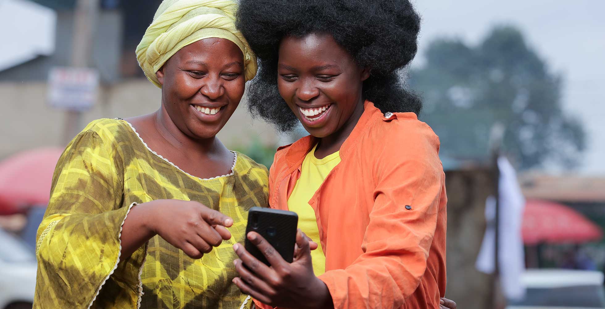Copia customer using mobile commerce